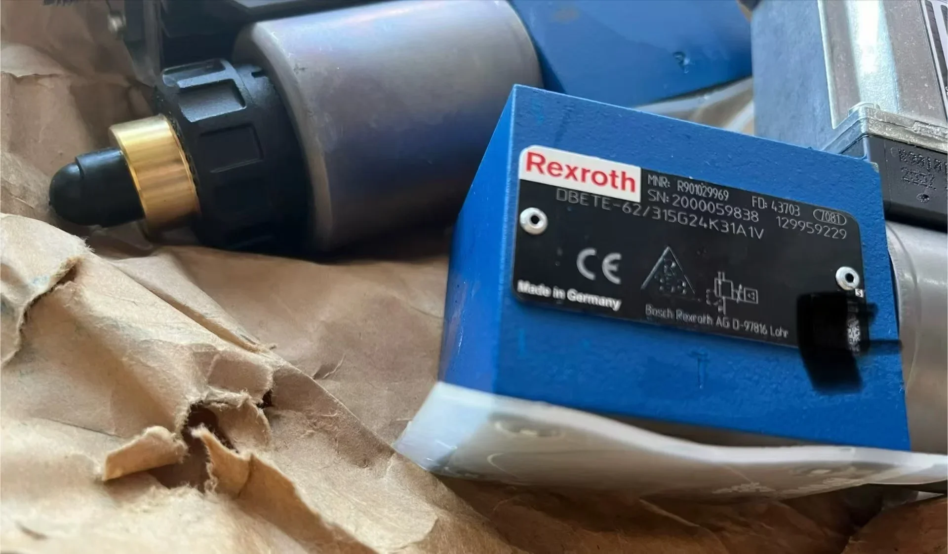 Электромагнитный клапан серии DBETE-62/315G24K31A1V гидравлический DBETX DBETE DBETR