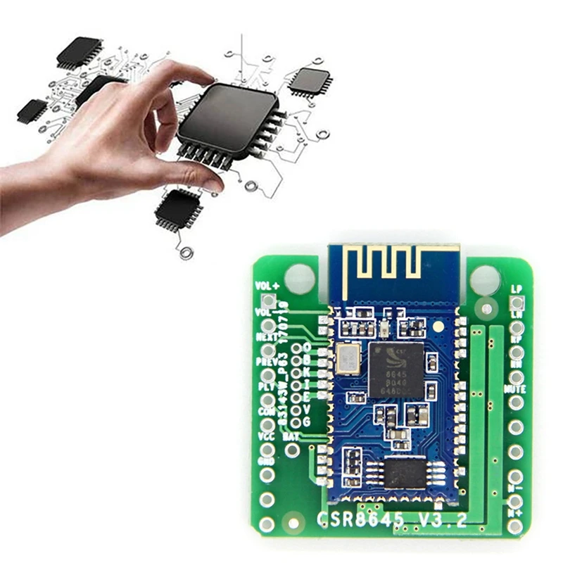 Bluetooth Amplifier Board Module 5.0 Audio Receiver CSR8645 APTX Dual 5W Speaker