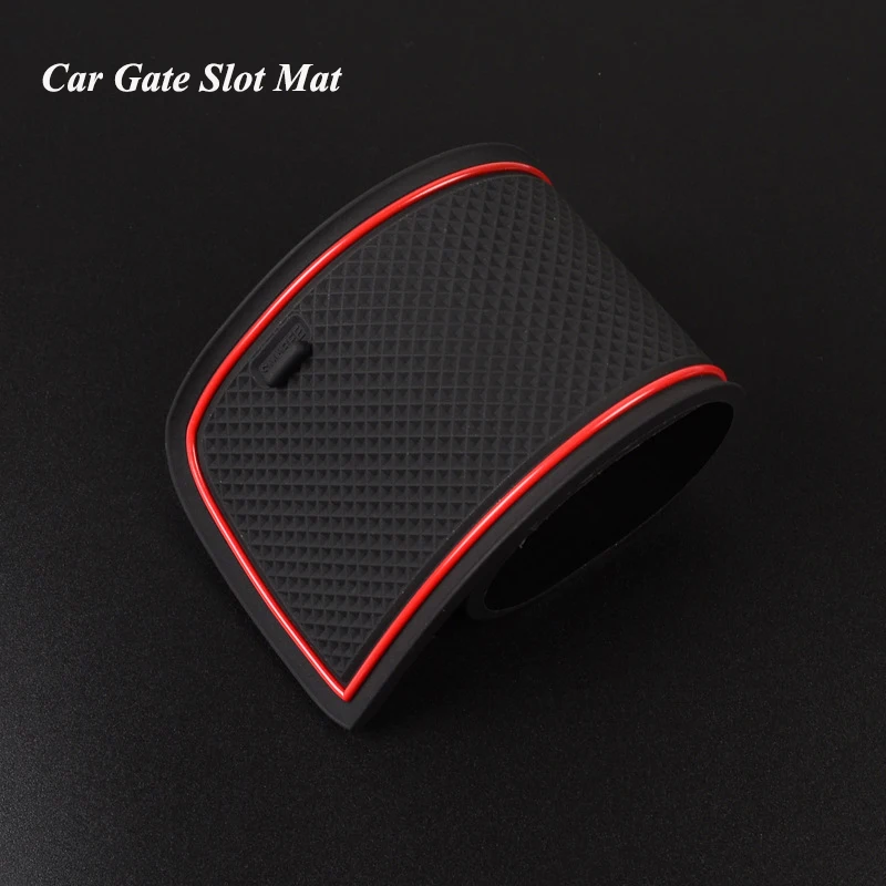 

Anti-Slip Gate Slot Mat Rubber Coaster For Peugeot 307 cc sw 2001 ~ 2011 Non-Slip Mats Door Groove Pad Car Interior Accessories