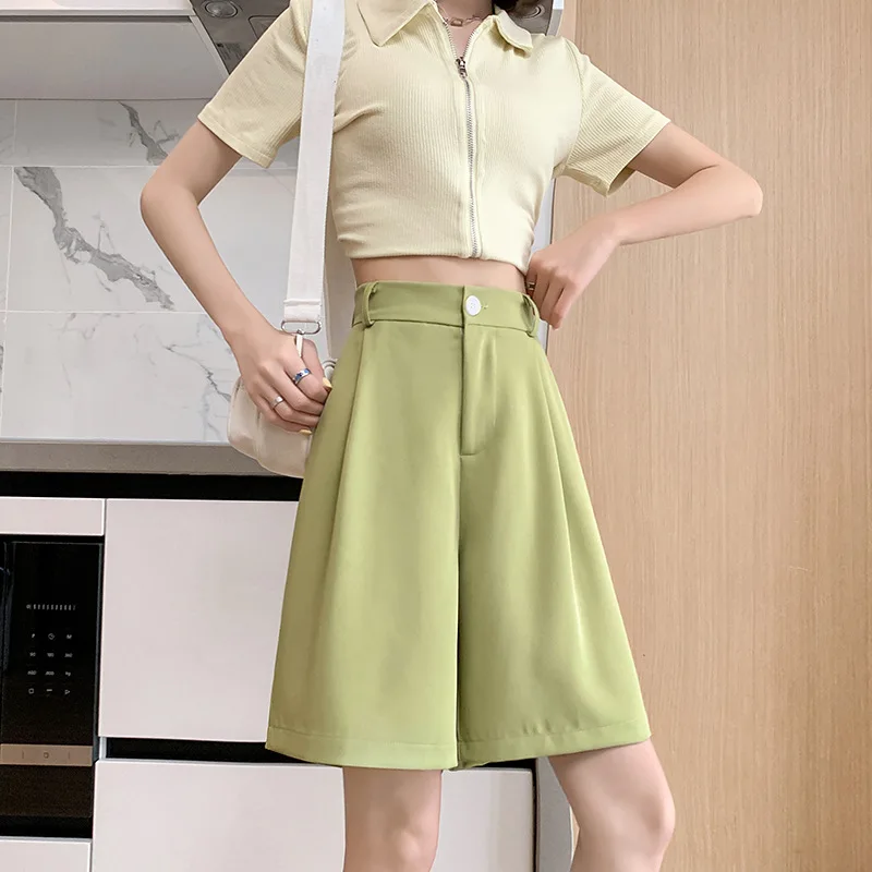 Sports Oversize Pants Black Spring Summer Clothes Korean Fashion Baggy Streetwear Suit Shorts Women Pants High Waist 2023 New