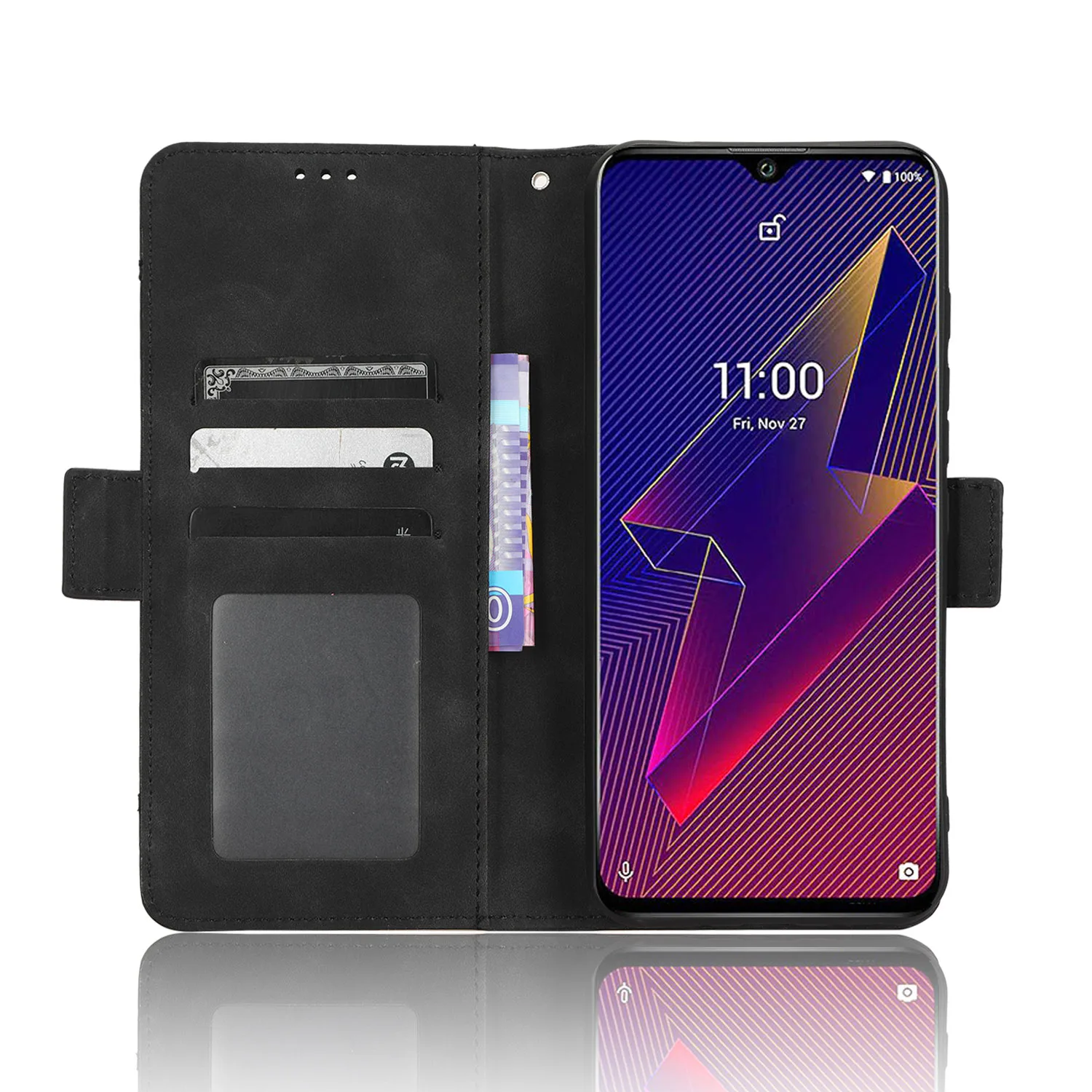 Кожаный чехол-кошелек для Wiko Power U20 кожаный чехол-книжка с несколькими