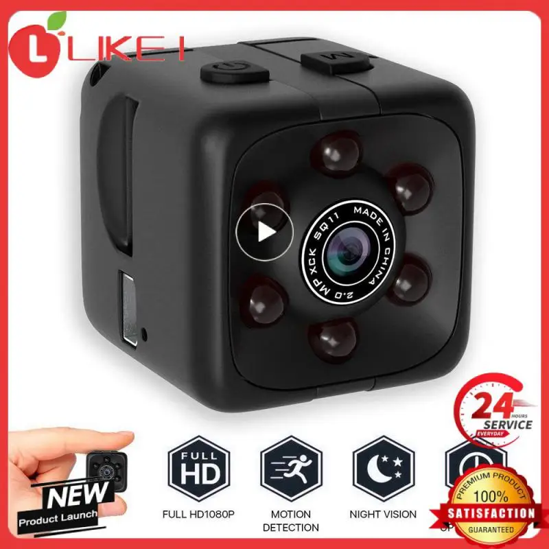 1~6PCS 1080P Outdoor Micro Camera Recorder Portable Cube Camera Mini Security Camera Night Vision Motion Detection Camera