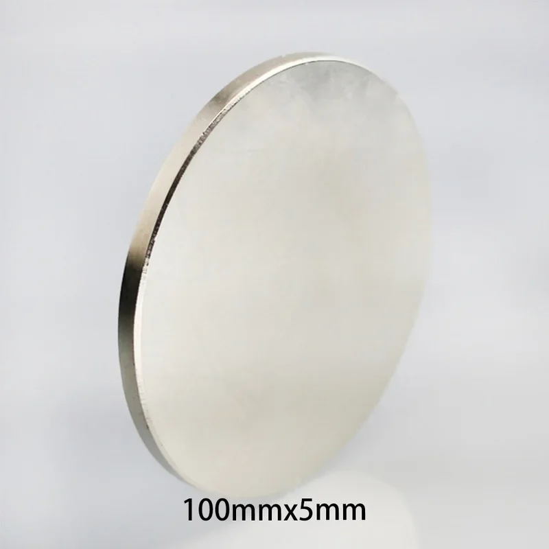 1 шт. мощные Круглые неодимовые магниты 100 Х5 мм