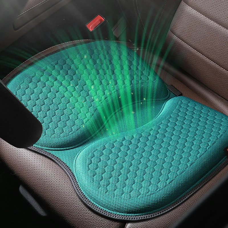 

Honeycomb Gel Car Seat Cushion Gel Summer Silicone Cooling Pad Office Sedentary Breathable Chair Pad Butt Pad