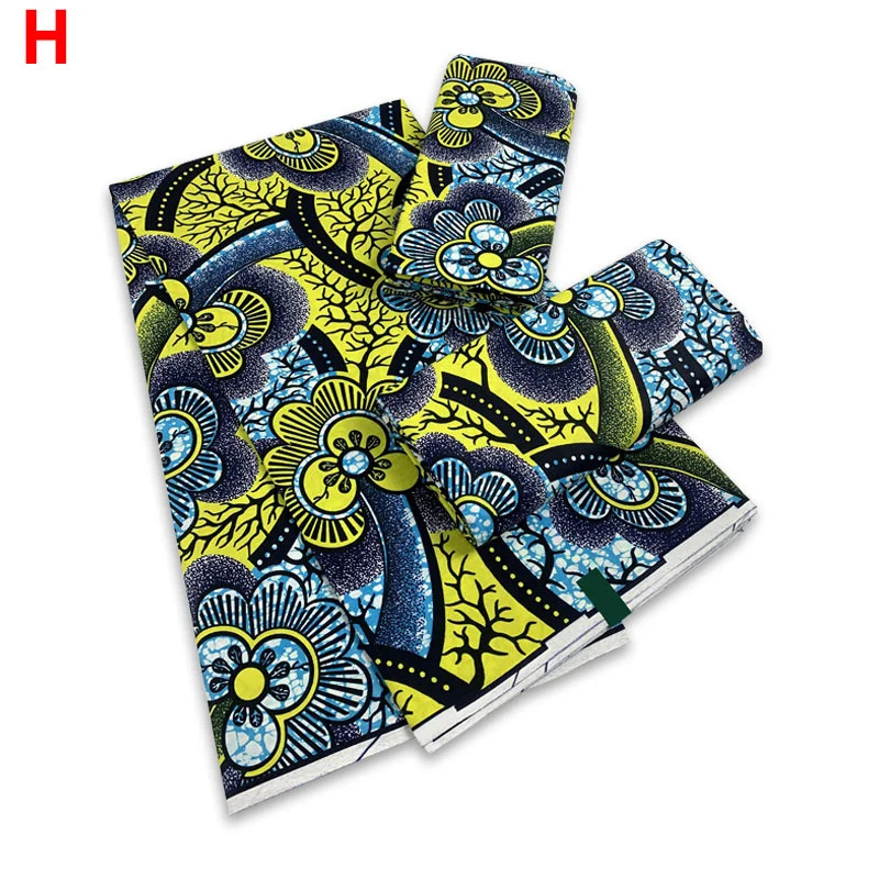 

100% cotton fabric Holland real wax high quality Africa Nigeria Ghana style Ankara fabric African clothing wax print 6 yards