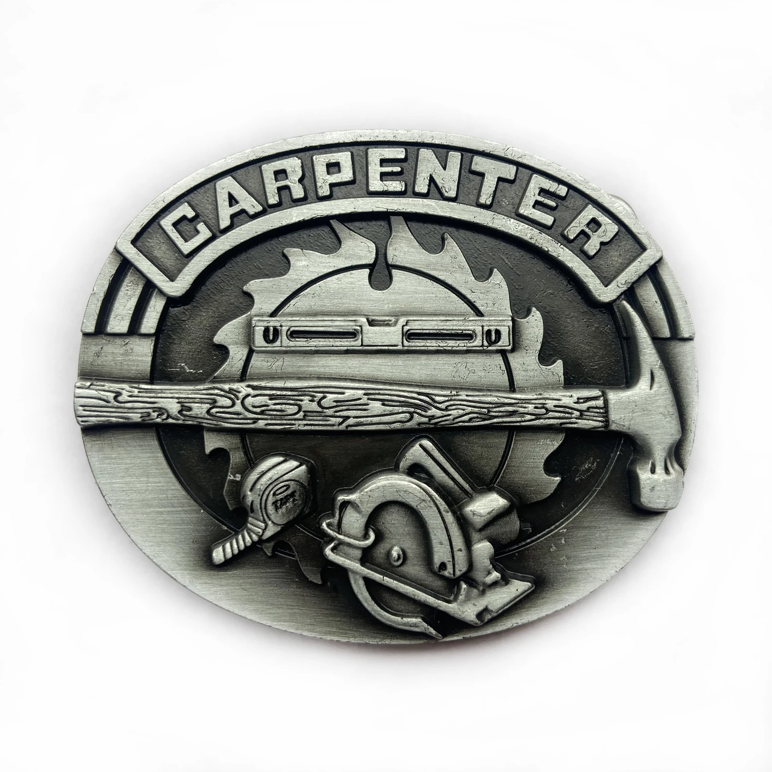 

WesBuck фирменные столярные инструменты металлическая винтажная пряжка для ремня ручной работы самодельные аксессуары Пояс «сделай сам» в За...