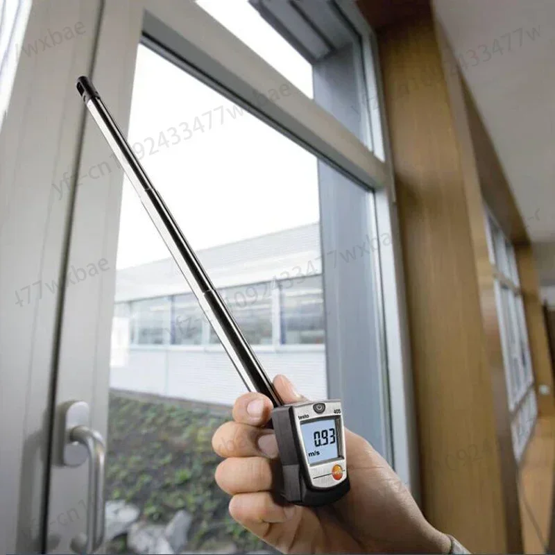 Тепловой анемометр с держателем воздуховода тестер скорости ветра! Testo405-V1 New 405-V1