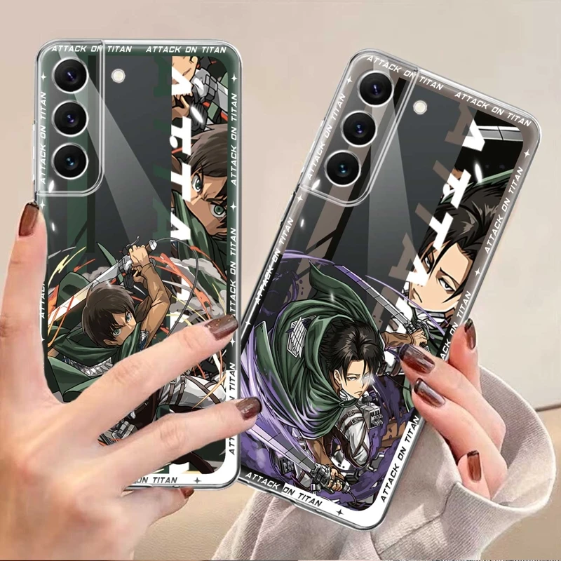 

TPU For Samsung Galaxy S23 S20 FE S21 Plus S22 Ultra 5G S22Ultra S23Ultra S20FE S21FE Attack On Titan Anime Coque Case