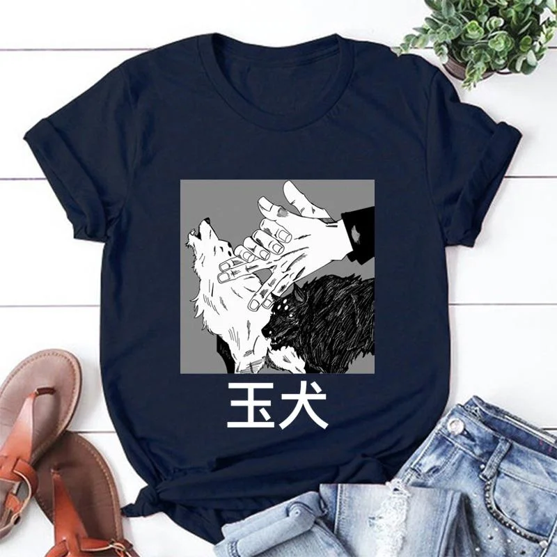 Новая футболка унисекс Fushiguro Megumi модные повседневные свободные удобные футболки