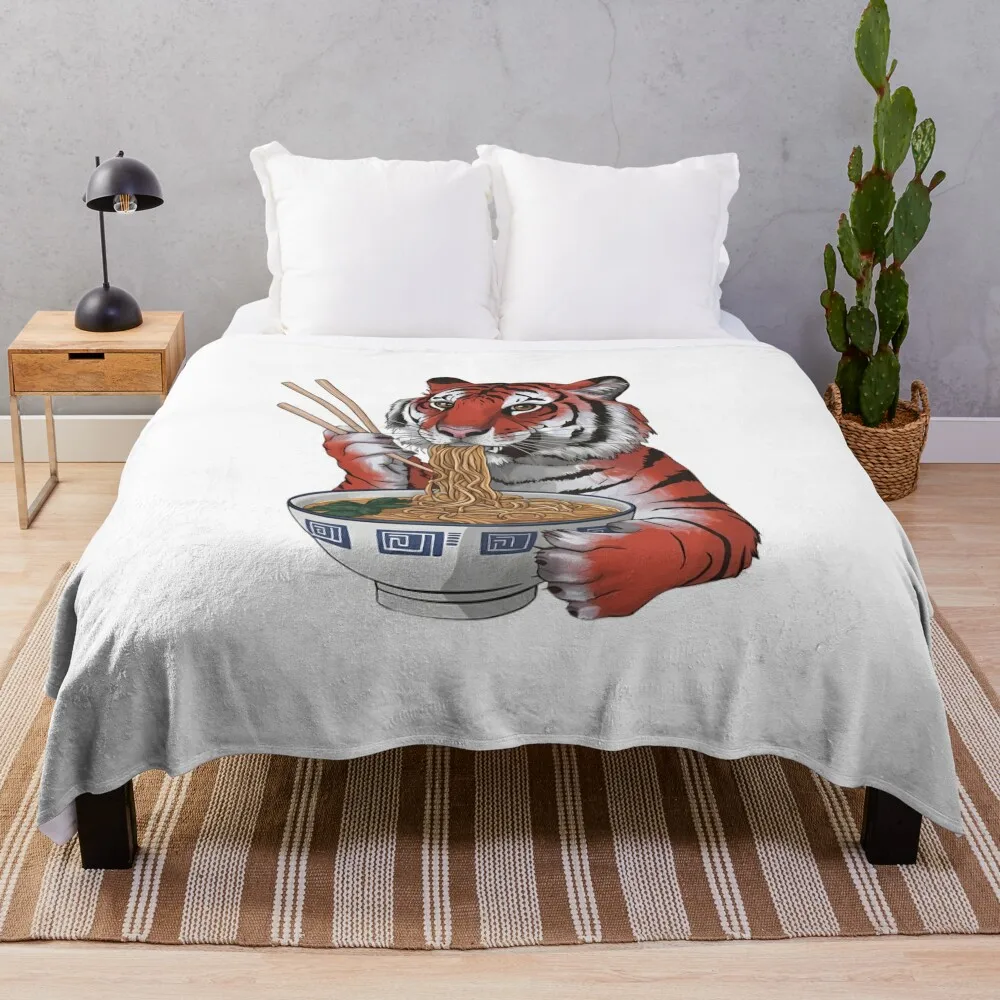 Плед Animals Slurping Ramen утяжеленные волосы одеяла