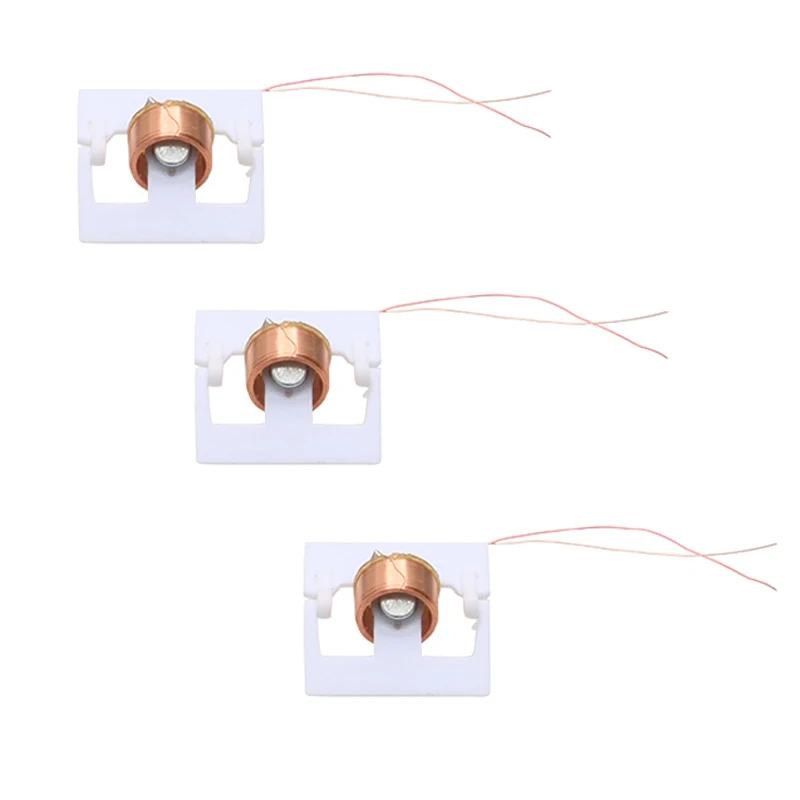 

3PCS DIY RC Model Aircraft Power Accessories 0.3g Electromagnetic Rudder Micro Mini Magnetic Actuator Server Servo Used 1S 3.7V