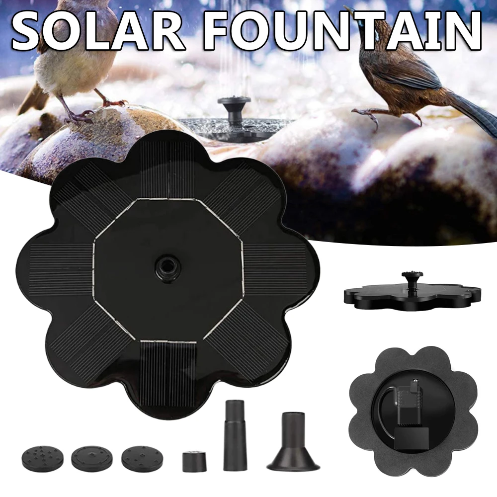 

Солнечный пруд, садовый фонтан, Солнечная Цветочная панель, питание от солнечного света, бассейн, экологически чистые и Красивые Фонтаны дл...