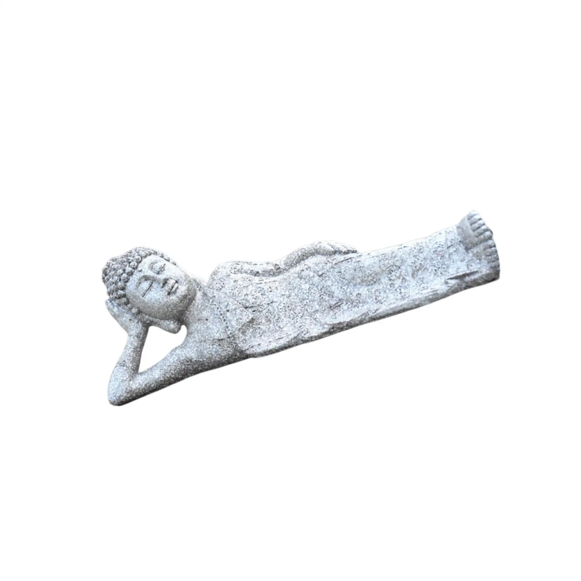 

Sleeping Buddha Ornament Zen Statue Home Patio Desk Outdoor Decor
