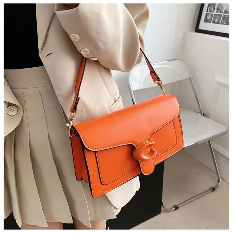 Women 2023 New Fashion Simple Shoulder Bags Casual Underarm Handbags Solid Color High Quality Bags Designer Purse And Bags