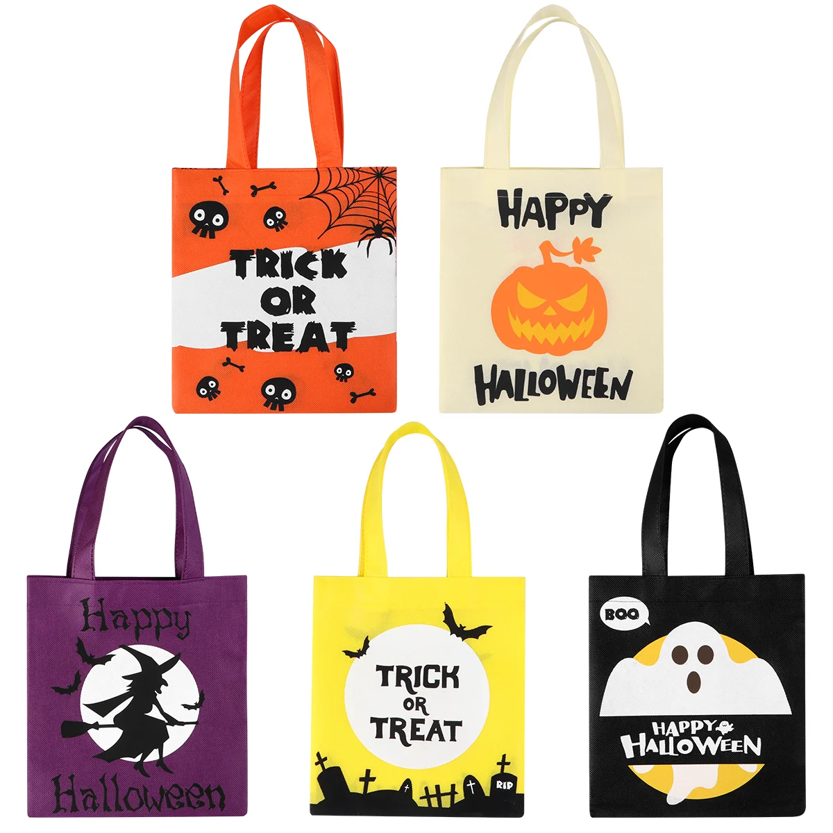 

Bagscandy Tote Bag Kids Goodieparty Or Gift Trick Favor Jacklantern Treat