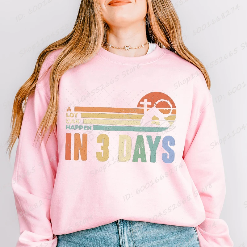 Женская толстовка с принтом в стиле ретро много может случиться течение 3-х дней