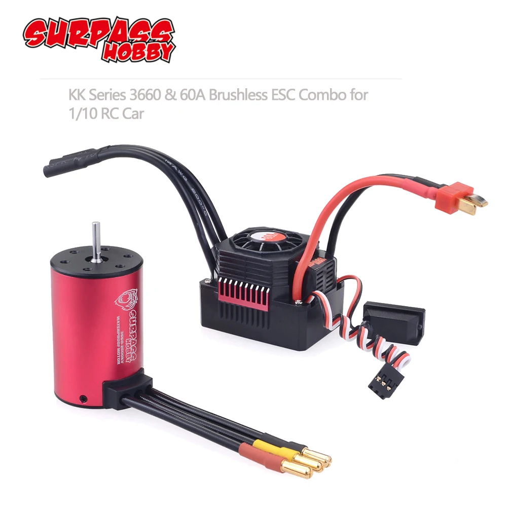 SURPASSHOBBY KK 3660 2200кв 2600кв 3100кв 3500кв 4200кв Бесколлекторный двигатель с 60A 80A ESC для RC 1/10 GTR/Lexus 3S SURPASSHOBBY KK 3660 2200кв 2600кв 3100кв 3500кв 4200кв Бесколлекторный двигатель с 60A 80A ESC для RC 1/10 GTR/Lexus 3S