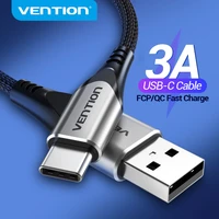vention usb c charging cable type c cable for xiaomi 11t pro huawei samsung s21 3a quick charge 3 0 usb type c fast charger
