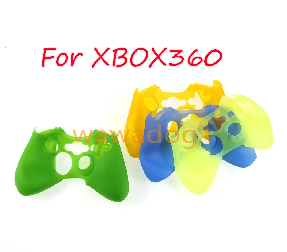 Фото 20 шт. мягкий силиконовый чехол для контроллера Xbox360, игровые аксессуары, чехол для геймпада, джойстика для Xbox 360, кожаный чехол для контроллера Xbox 360 №5