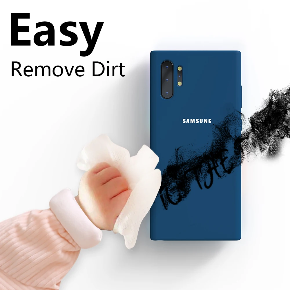 Фото For Samsung Galaxy Note10Plus Note 10 20 Ultra Note20Ultra M51 A50 A21S A12 Silicone Case Shockproof Soft-Touch Back Cover Funda №3