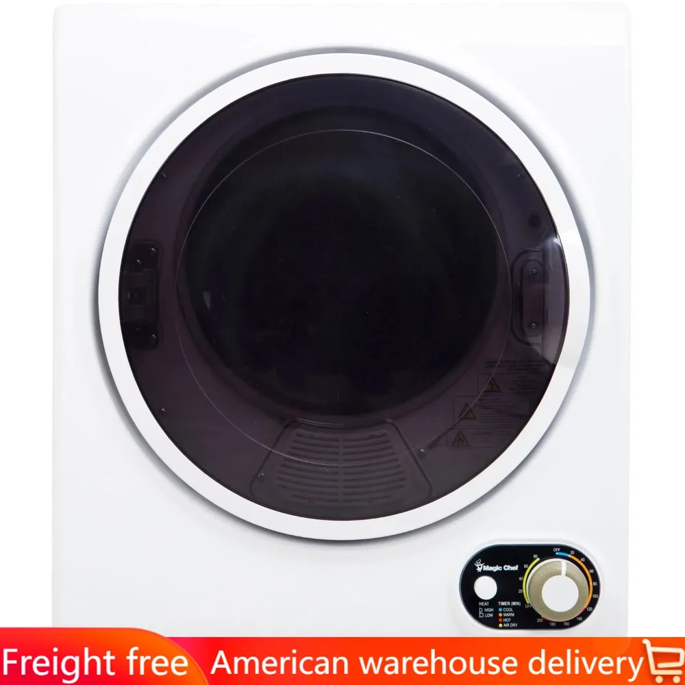 

1.5 Cu. Ft. Compact Electric Dryer Portable Clothes Dryer Dehydrator Clothing Laundry Appliances Household Home，free shipping