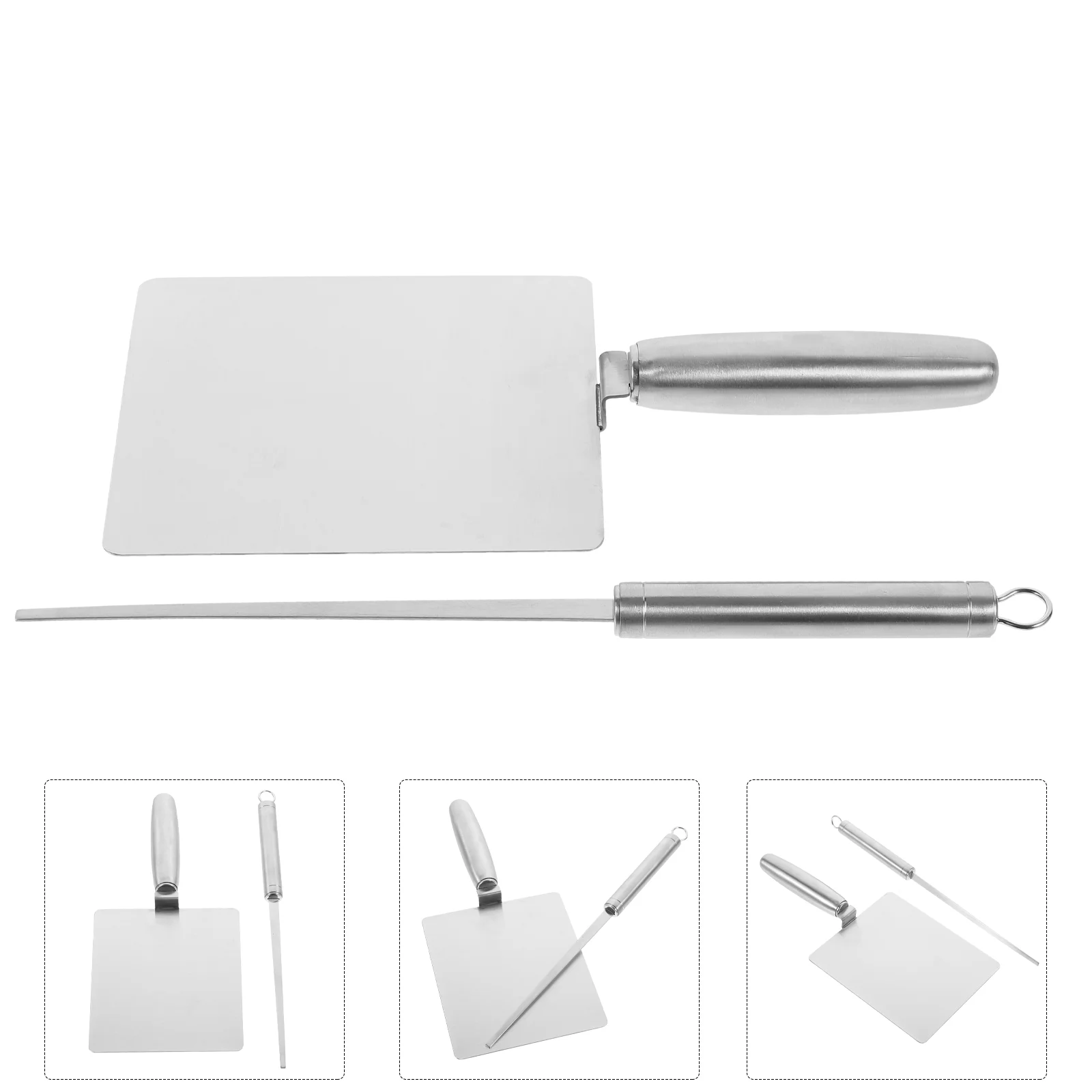 

1 Set Gnocchi Board and Stick Stainless Steel Kitchen Noodle Making Gadgets