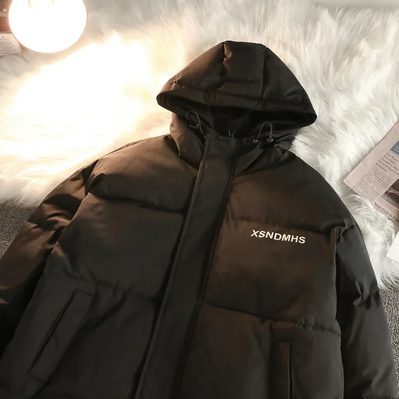 Утолщенная теплая пуховая куртка-пуховик новый стиль мужская зимняя