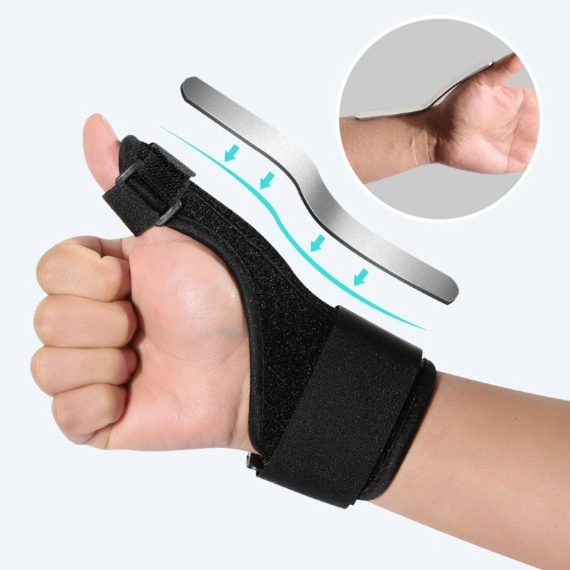 

Thumb Splint Support Brace for Tenosynovitis Arthritis Tendonitis Trigger Thumb Immobilizer Fits Men Women Left and Right 28ED