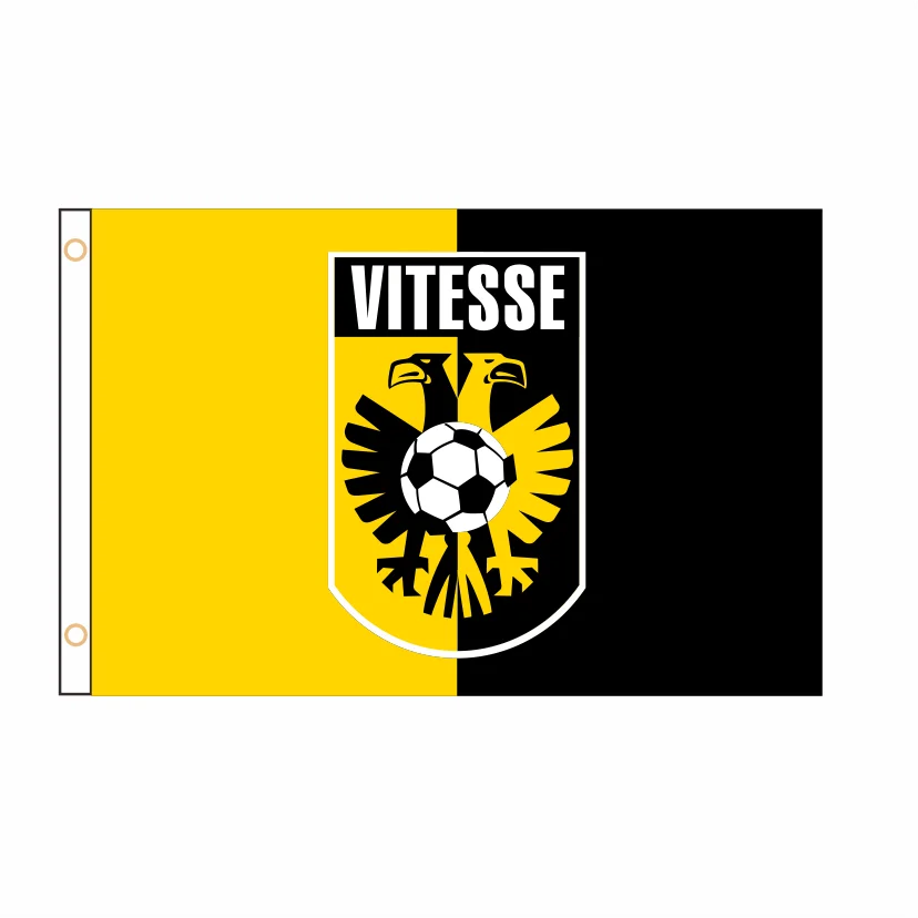 

Free Design FC SBV Vitesse Flag Banner 2ft*3ft 3ft*5ft Polyester Sports Advertising Car Home Gift Party Indoor Outdoor QZ-027
