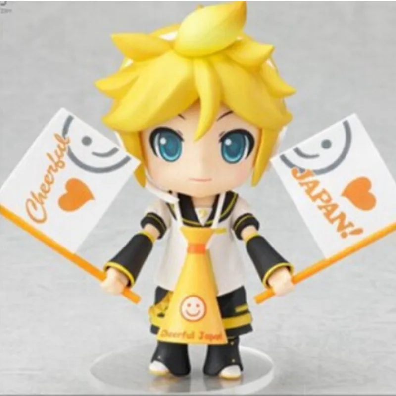 

Anime Figure Cute Virtual Singer Action Figures Kagamine Rin Kagamine Len Model Children Set Collection Doll Toys Gift for Kids