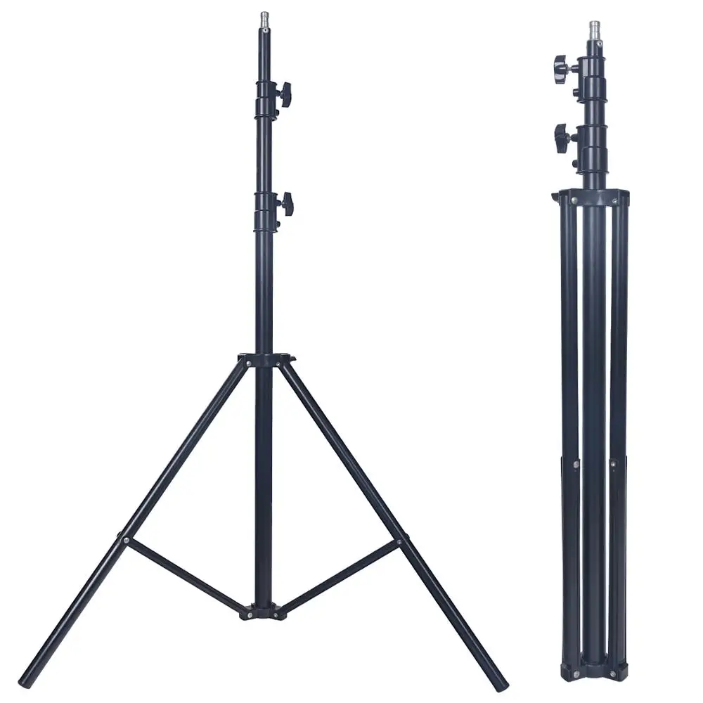 

fosoto Light Stand 280cm Tripod 1/4 Screw portable Head Softbox For Photo Studio Photographic Lighting Flash Umbrellas Reflector