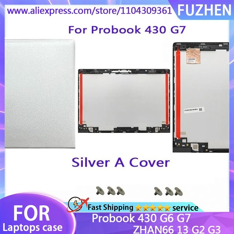 Фото Новинка для ноутбуков Probook 430 G6 G7 ZHAN66 13 G2 G3: задняя крышка экрана/передняя рамка/клавиатура с подставкой для рук/нижняя крышка/верхняя крышка. №3