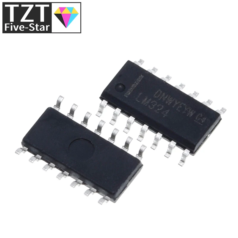 10 шт. LM324DR SOP14 LM324 SOP SMD LM324DR2G LM324DT SOP-14 новая и оригинальная интегральная схема