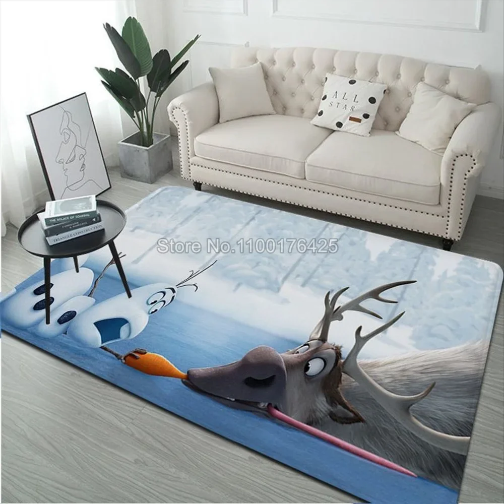 Напольный коврик с милым снеговиком Orlov из мультфильма украшение для ванной