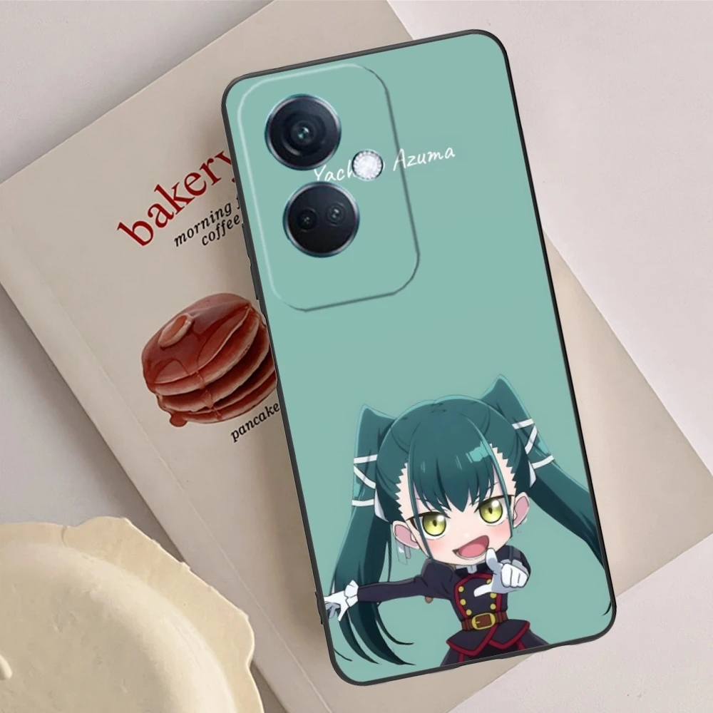 Черный мягкий чехол для телефона с цепочкой солдат яхтихо азума OPPO Find X5 X3 X2 A93 Reno 8 7