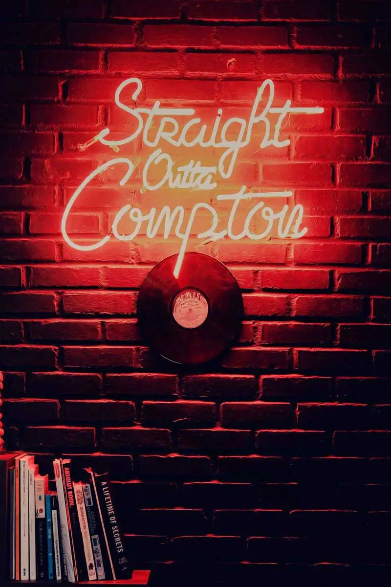 

Straight Outta Compton Room Decoration Retro Vintage Metal Sign Tin Sign Tin Plates Neon Sign For Home Man Cave Cafe Pub