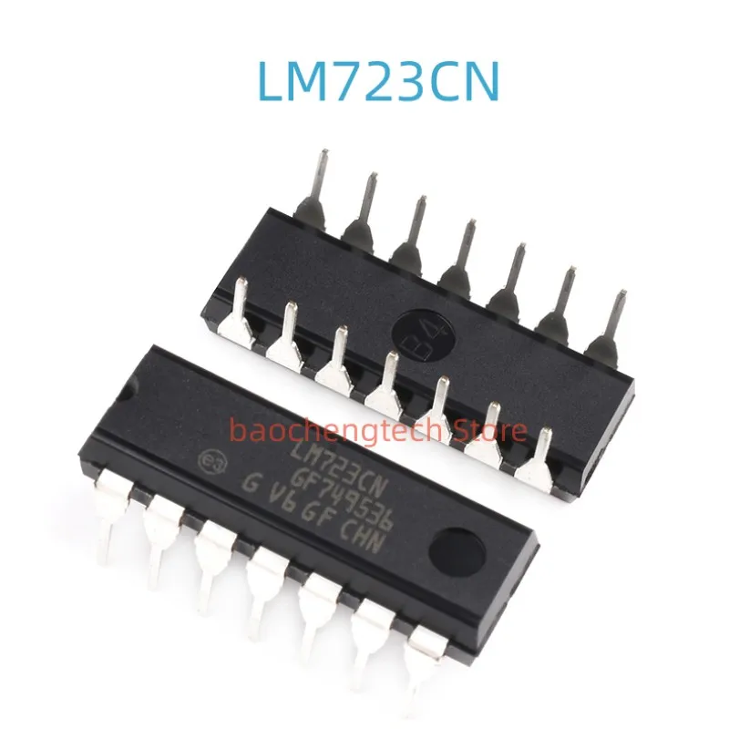 

10PCS LM723CN LM723 High Precision Voltage Regulator IC Chip Inline Package DIP-14