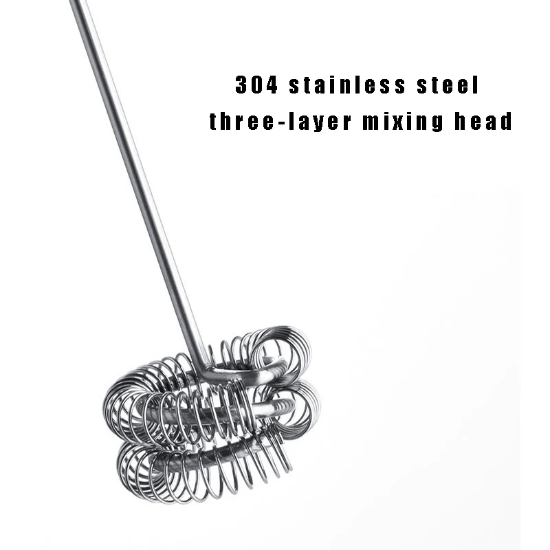 Экологичный беспроводной вспениватель молока мини-венчик для миксера кофе