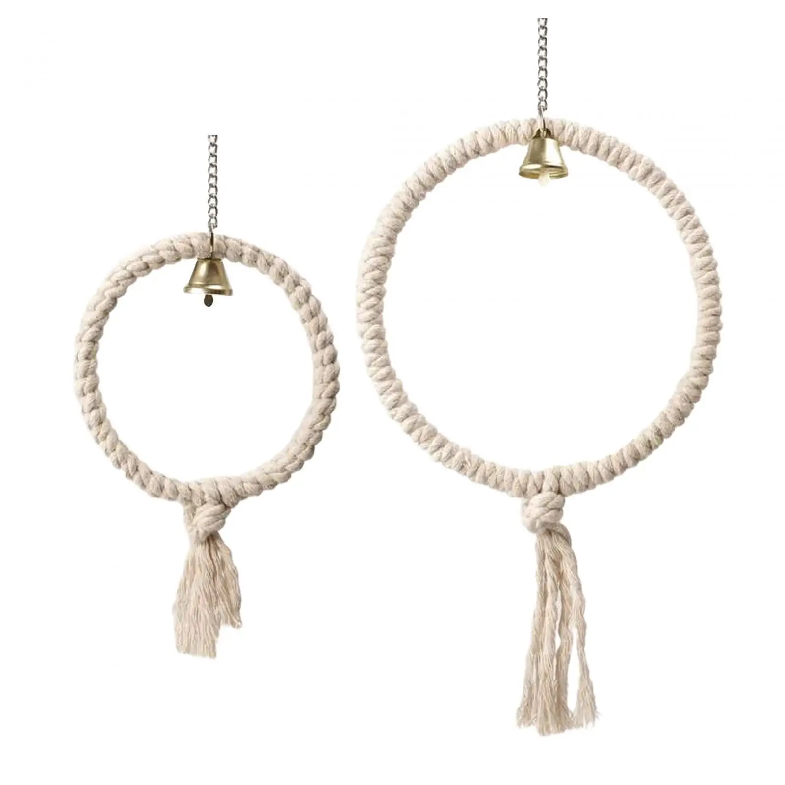 Игрушка для восхождения попугая с веревкой и кисточками нерозлучников какаду