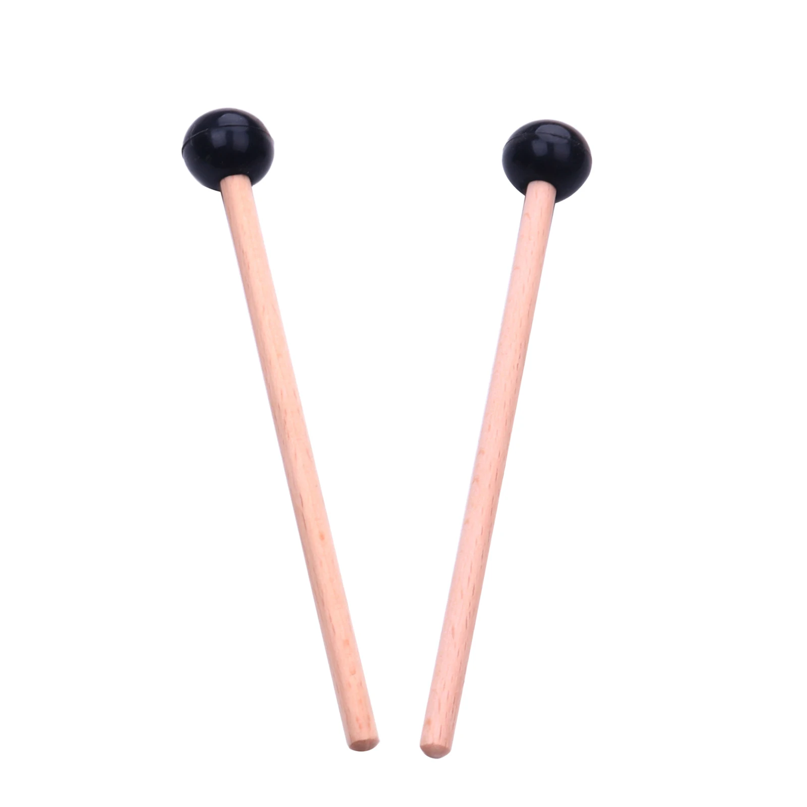 

2pcs Professional Musical Accessories Portable Durable Non Slip Drum Stick Solid Wood Student Comfortable Kids Adults