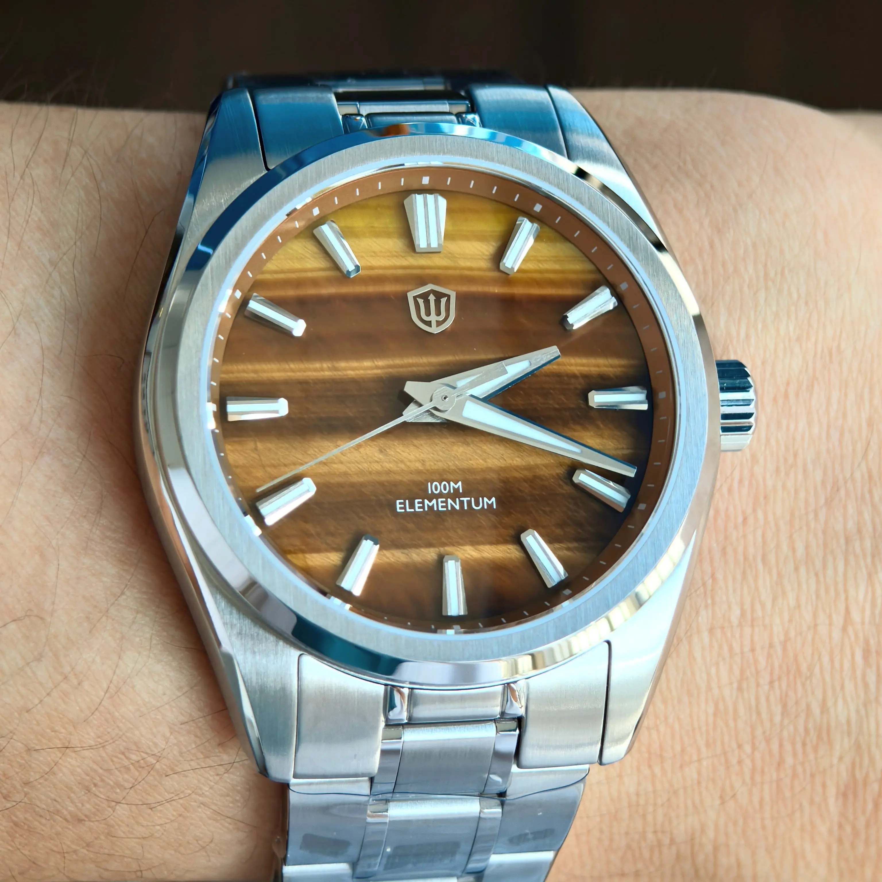Watchdives WD0003D Кварцевые часы VH31 Sweep Seconds Механизм 38 мм Ice Crack Циферблат Сапфировый светящийся 100 м Водонепроницаемые мужские наручные часы (art.: 3920d40b7fc5e) - 3920d40b7fc5e