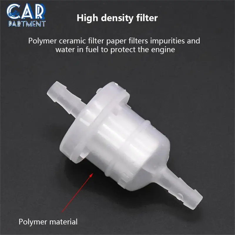 

Motorcycle Oil Filter 10 Pcs Durable Atv Filter Motorcycle Portable Petrol Inline Fuel Filter Petrol Liquid Fuel Filter