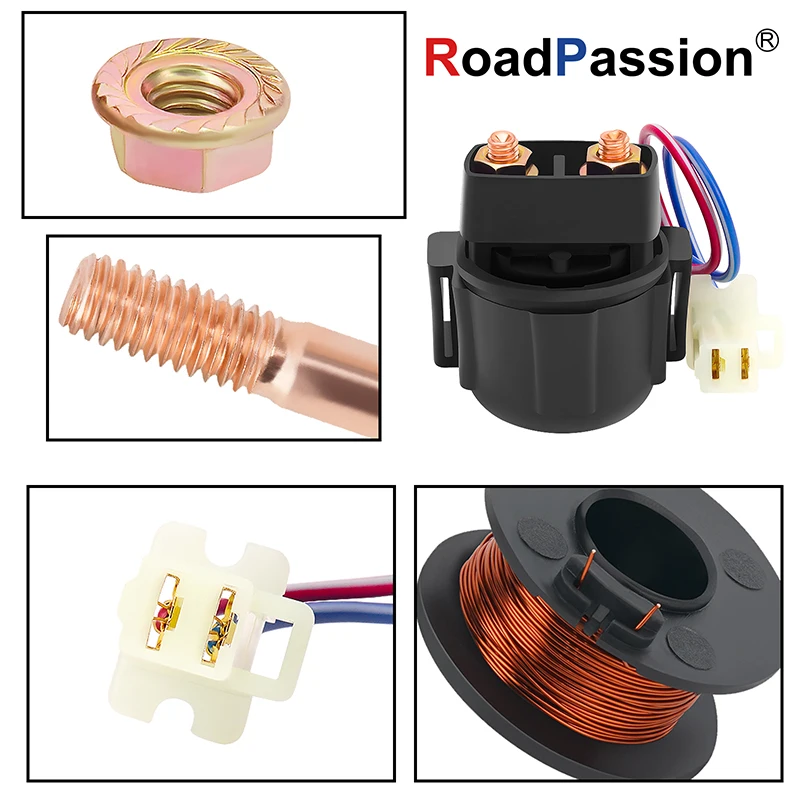 Фото Реле для стартера мотоцикла Road Passion для YAMAHA XT225 XT600E XZ550R Vision YG500D YG600D YG600DE YX600 Radian 3AY-81940-00-00 №5