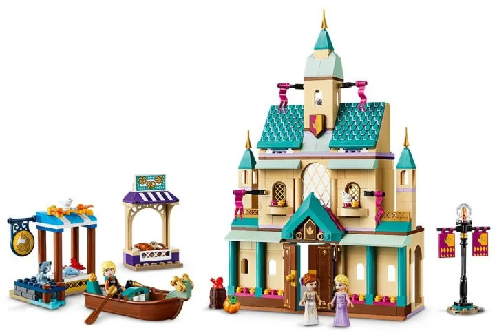 Arendelle Castle Village 41167 3035 модель здания строительные блоки детские развивающие