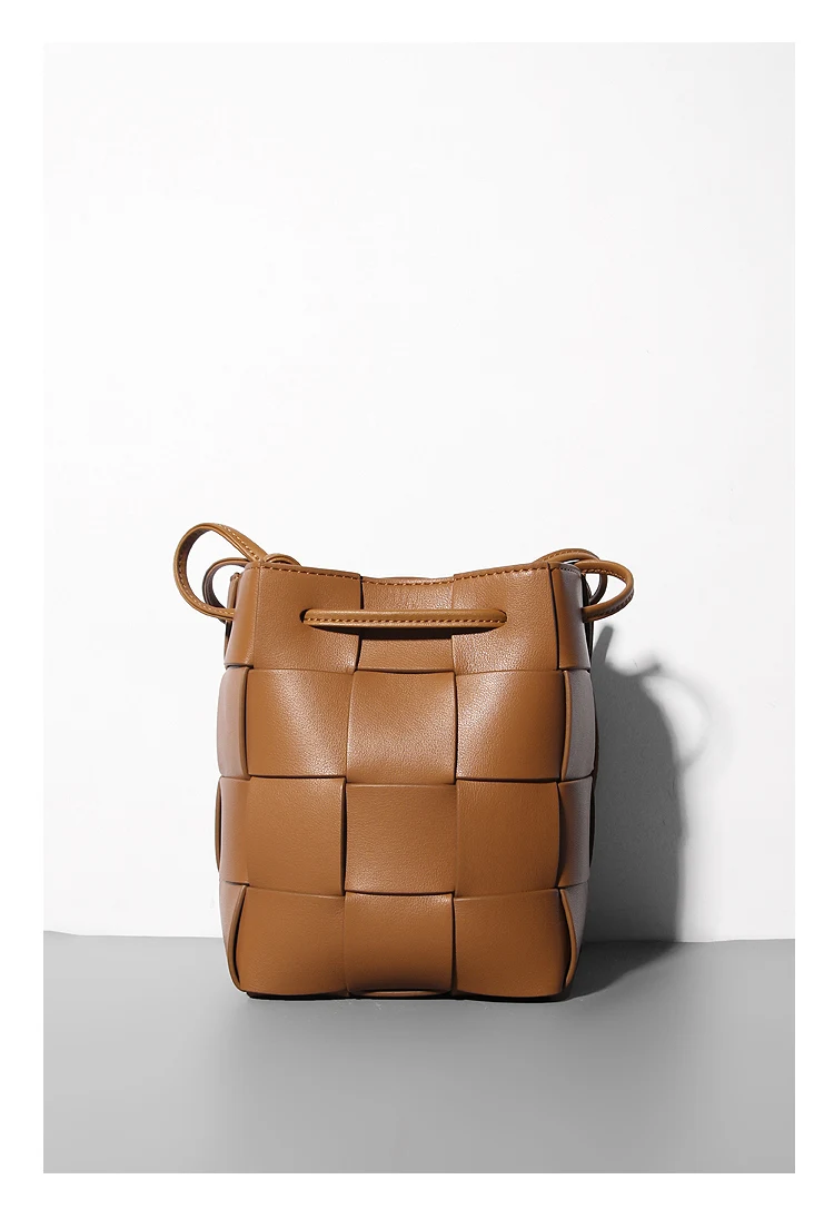 Маленькая сумка-мешок на шнурке маленькие сумки через плечо из воловьей кожи