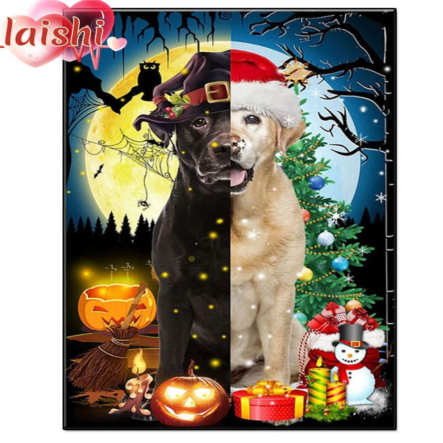 3D Diy Хэллоуин и Рождество креативные подарки алмазная живопись наборы для