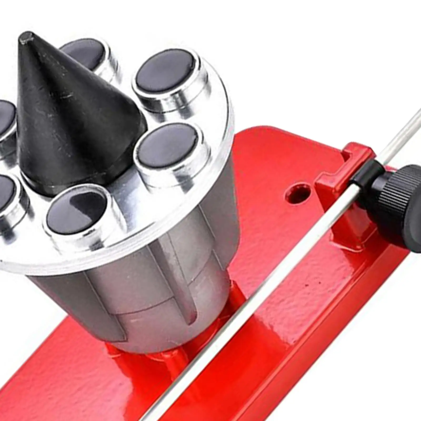 

Metal Blade Balancer Provide Smooth Cut Red Reduced Vibration and Engine Wear Durable Replace 339075B 200mm for Lawn Mower Accs