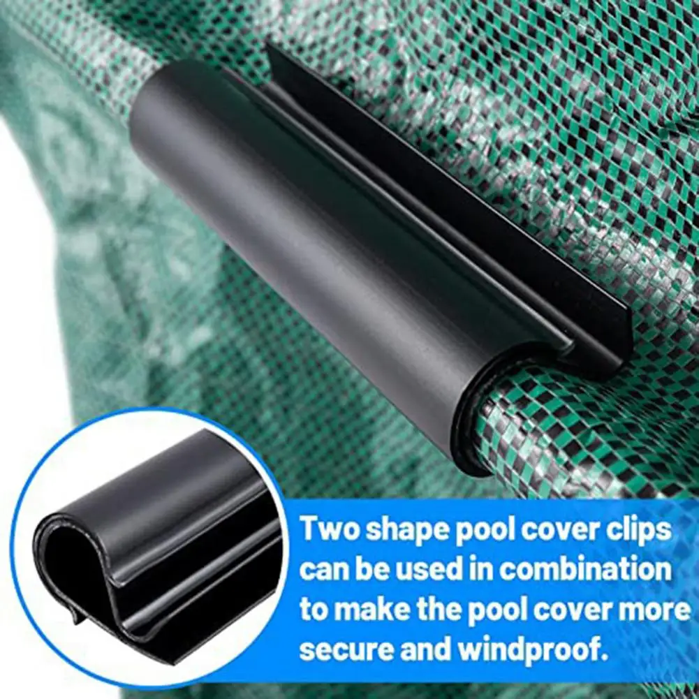 

Windproof Outdoor For Cover Clips Wide Pool Moderate Size Clips Application Cover 24pcs Winter Pool Smooth Versatile Finish