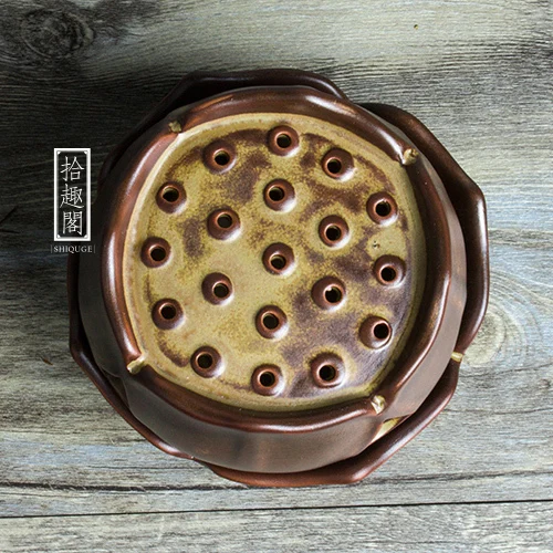 Курильница из пурпурной глины Shiqu Ge