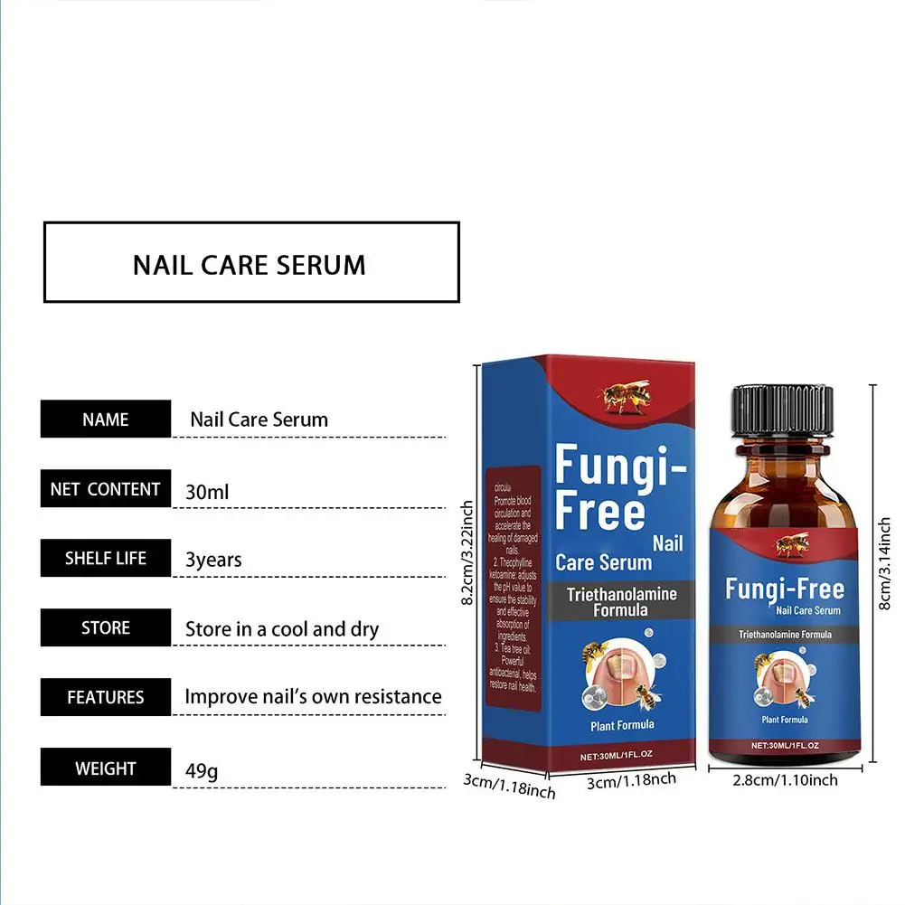 ł na grzybicę paznokci Serum do usuwania grzybów Przeciw infekcjom Paronychia Onychomycosis Paznokcie stóp Produkty pielęgnacji 30 мл